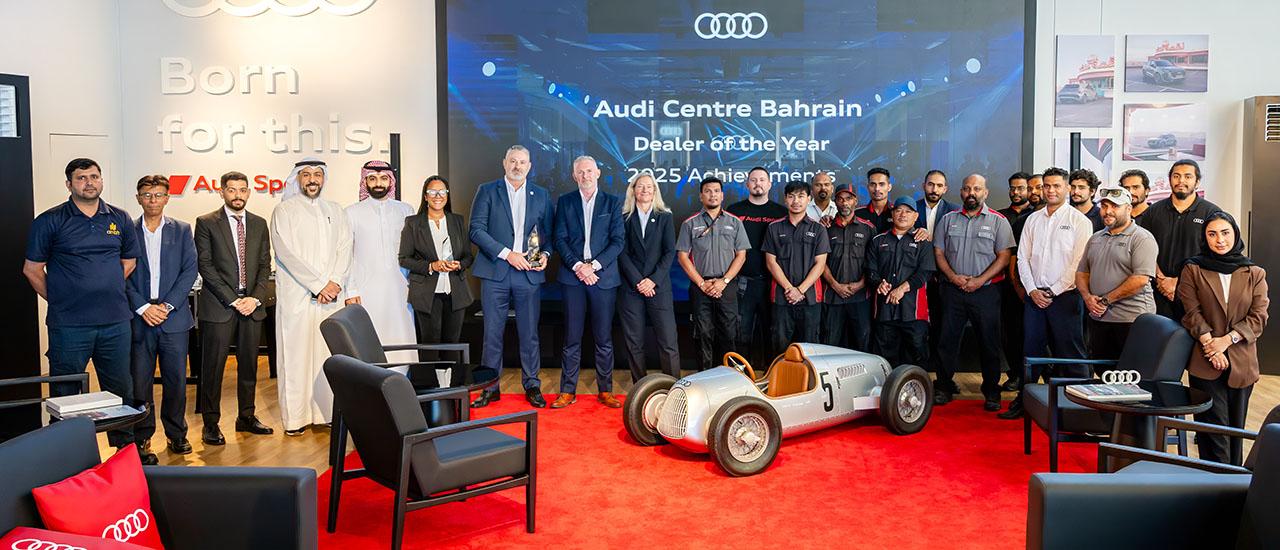 A Milestone Achievement for Audi Centre Bahrain: Excellence Recognized Across the Region