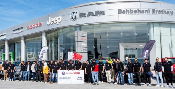 Jeep Bahrain & Bahrain Jeepers attend Zil Zal event at Bahrain International Circuit