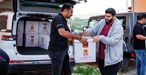 Jeep Bahrain distributes Iftar Al Saem boxes in collaboration with Bahrain Jeepers