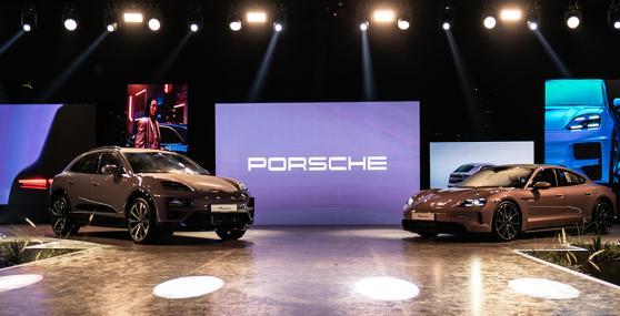 Porsche Centre Bahrain proudly unveiled the new all-electric Taycan and Macan at their exclusive launch event at Ritz Carlton