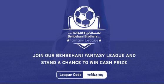 Behbehani Brothers launched "Behbehani Fantasy League" competition for Football Fans across Bahrain