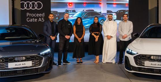 The all New Audi A5 private preview at Jumeriah