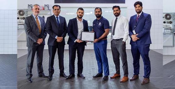 First Bahraini national to earn the prestigious title of Porsche Gold Technician and High Voltage Expert