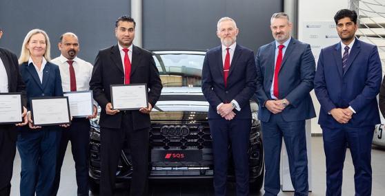 Celebrating Excellence at Audi Bahrain.