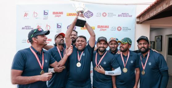 Behbehani Brothers bags a Trophy at Rugby Club Cricket Tournament.